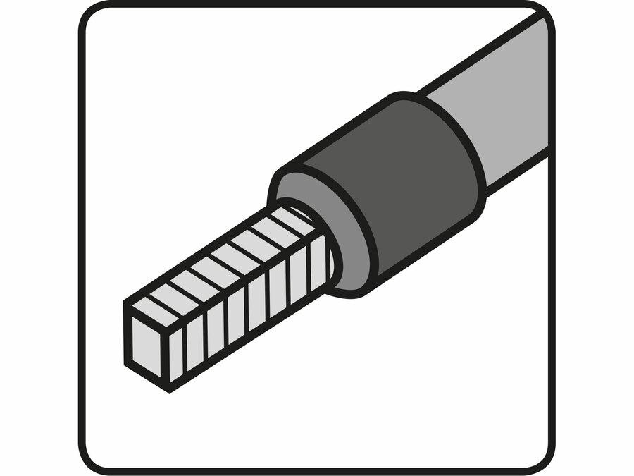 Kleště lisovací/krimpovací na dutinkové konektory čtyřhran, 0,08-6mm2