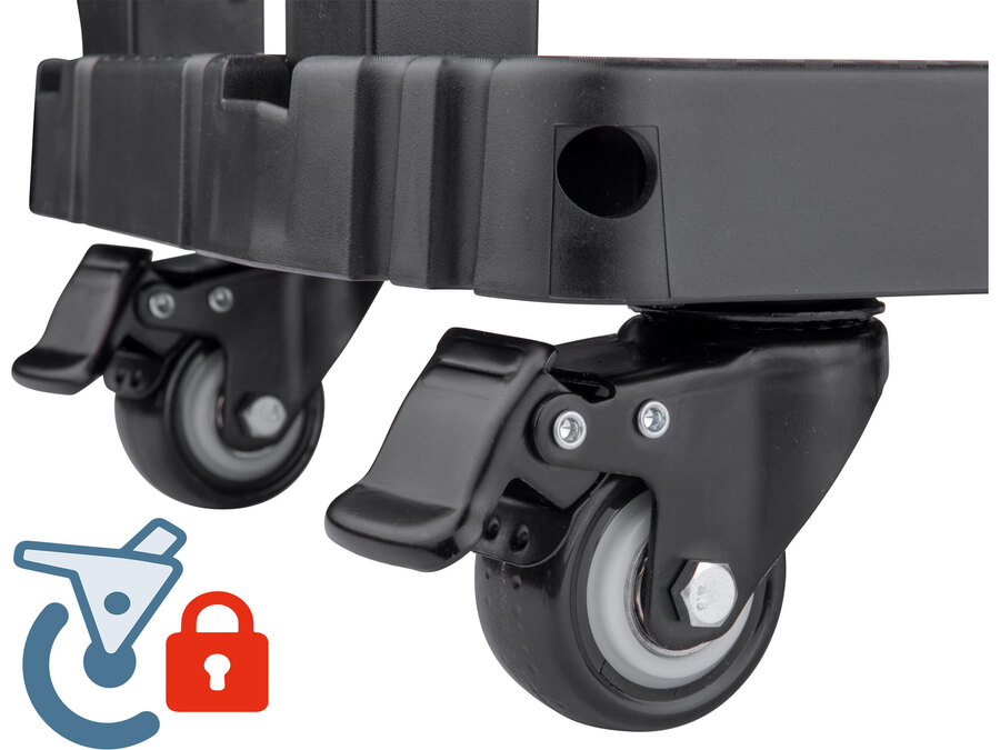 Vozík skládací, nosnost až 200kg/6koleček