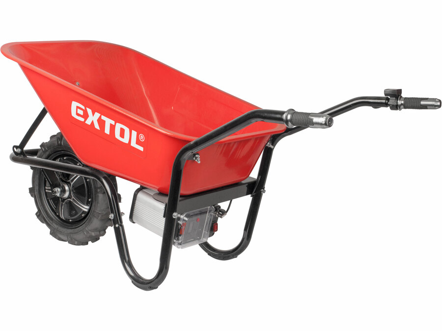 Kolečko aku, 150kg, 80l, 40V Li-ion, 6Ah