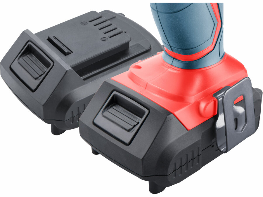 Vrtací šroubovák aku SHARE20V, 20V Li-ion (2×), 1500mAh