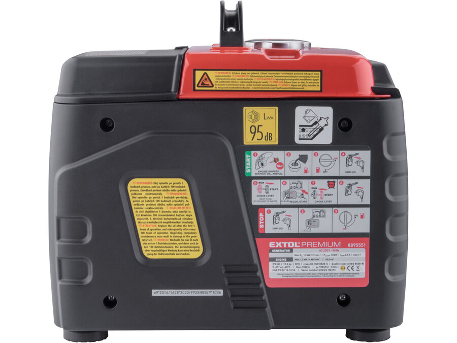 Elektrocentrála digitální invertorová, 1,2kW