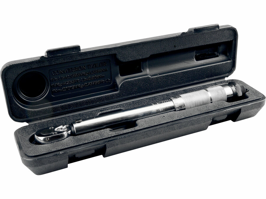Klíč momentový, 1/4", 5-25Nm, L 240mm, CrV